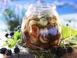 Marinierte Waldpilze Rezept Waldpilze Pilze Mariniertes Gemuse