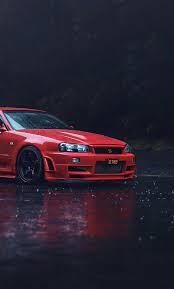 Find this ultimate set of gtr iphone wallpapers backgrounds, with 7 gtr iphone wallpapers wallpaper illustrations for for tablets, phones and desktops, absolutely for free. 1280x2120 Red Nissan Gtr R34 Iphone 6 Hd 4k Wallpapers Images Backgrounds Photos And Pictures