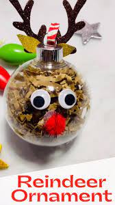 Reindeer Ornament Diy Pinterest