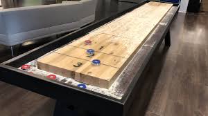 Between playing shuffleboard and running a carpentry business, mr. Shuffleboard Dimensions How Long Is A Shuffleboard Table Court Recreation Insider