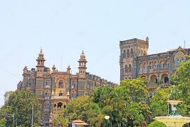 Old colonial style building mumbai ...