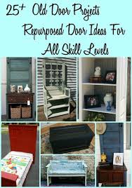 The skirt is the part that spans the legs and holds the tabletop up. Old Door Project Ideas My Repurposed Life Rescue Re Imagine Repeat