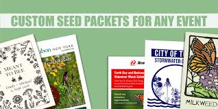 Last year i did origami seed packets last year which worked out pretty good though i only got two per sheet of paper and didn't hold too many seeds (especially large seeds like peas) with the many types. Custom Seed Packets Prairie Moon Nursery
