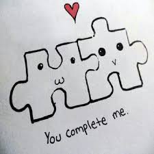 Uiteindelijk heb ik besloten om tekeningen te laten maken aan jongeren. Love You Complete Me Drawings Novocom Top