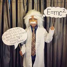 Diy Albert Einstein Costume Maskerix Com Halloween Kostume Fur Jungen Kinderkostume Halloween Kinderkostume