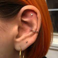 Types Of Ear Piercings To Try In 2020 Conch Tragus Helix Allure