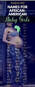 African American Black Boy Middle Names Baby Names For African American Girls Themommiegoddess Com African Baby Names African American Baby Names Baby Names
