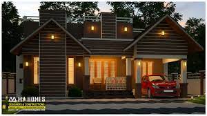 Do not go for a large house if you have a tight budget. Modern 3 Bedroom Low Budget Home For 16 Lakhs With 950 Square Feet Kerala Home Planners