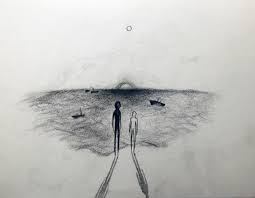 Create your very own sunset painitng with acrylics. Sunset Drawing