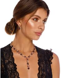 Amelie Stone Set Y Necklace