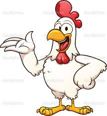 White Chicken Stock Vector C Pedro Angeles Flores 20394557 Seni Pola Sulam Bendera