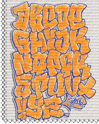 Custom graffiti art on commission. 11 Ide Grafiti Abjad Grafiti Grafiti Huruf Grafiti