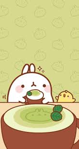 Molang loves (molang) drawing rabbit character, rabbit, love, animals, sticker png. Molang Wallpapers Wallpaper Cave