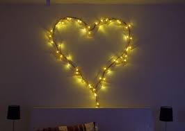 Diy Heart Shaped Lights With Led Fairy Lights For Valentine Day Fairy Lights Heart Shaped Light Led Fairy Lights