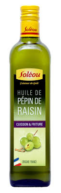 Huile De Pepin De Raisin 75cl Soleou Createur De Gout
