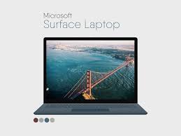 Microsoft Surface Laptop Flat Mockup Surface Laptop Microsoft Surface Laptop Microsoft Surface