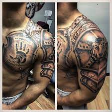 Pin By Oleg On Tatoo Shoulder Armor Tattoo Armour Tattoo Armor Tattoo