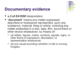 S e lva k u m a r b a l a k r i s h n a n m a s t e r of c r i m i n a l justice c o n t en t s • introduction • documentary evidence • document produced by computer • admissibility of. Dealing With Evidence