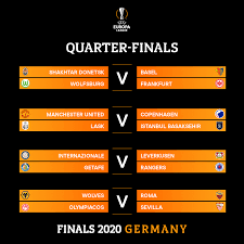 (cnn) villarreal won its first major european trophy after defeating manchester united in a marathon penalty shootout in the uefa europa league final. Uefa Europa League The Uel Quarter Finals Are Set Who Will Lift The Trophy Ueldraw Facebook