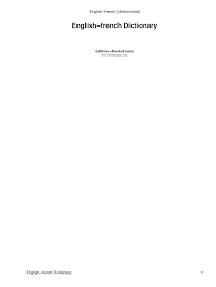 Http Www Kiyatech Com Et Index Php Book Downloads Category 18 English To French Dictionary Pdf Download 25 English To French Dictionary Pdf Free Download