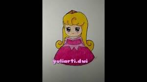 Mulai dari gambar sketsa pemandangan, gambar sketsa wajah, gambar sketsa bunga. How To Draw Princess Aurora Sleeping Beauty Menggambar Putri Cantik Youtube