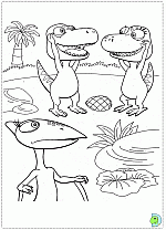 You can download, favorites, color online and print these dinosaur train for free. Dinosaur Train Coloring Pages Colouring Dino Train Dinokids Org