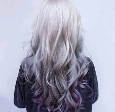 Combine a light purple color with equally bright and baby pink color that pairs well with platinum blonde locks. 10 Grey Hair Color Ideas For Sassy Women Human Hair Exim