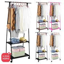 Metal rack to hang clothes. Metal Clothes Rack Cloth Rack Hanging Organizer Shopee Malaysia