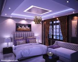 While you can take things in an overtly feminine direction, you can also use more neutral shades like eggplant and mauve. Bedroom Violet Lighting Effect 3d Cad Model Library Grabcad