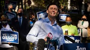 Georgia democrat jon ossoff defeated republican david perdue for a seat in the u.s. Perdue Ossoff Head To Georgia Us Senate Runoff Abc27