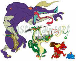 FULL SET of Zelda: Botw Inspired Stickers bokoblin Blue - Etsy