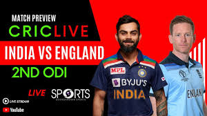 Online live stream for england vs scotland. Cric Live Match Preview India Vs England 2nd Odi Doordarshan Sports Youtube