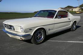 Image result for Wimbledon White 1965 Mustang