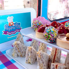 The banana is the fruit of t. Peppa Pig Afternoon Tea Bus Tour Brigit S Bakery
