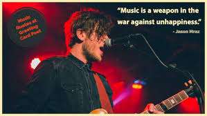 Tears were warm, and girls were beautiful, like dreams. Best Music Quotes That Strike The Right Note Greeting Card Poet