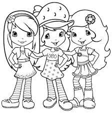 Pramest pictures channel edukasi untuk meningkatkan kreativitas anak. Contoh Gambar Mewarnai Kartun Strawberry Kataucap