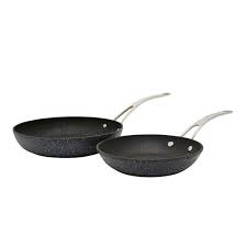 Heritage The Rock 2pc Set 8 20cm And 10 26cm Non Stick Fry Pans Www Starfrit Com Heritage Cooking Art The Rock