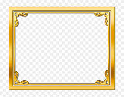 golden frame transparent image gold frame border png clipart 185199 pikpng gold frame border png clipart