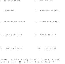 · rearrange formulas to isolate specific variables. Solving Linear Equations In One Variable Worksheets Tessshebaylo