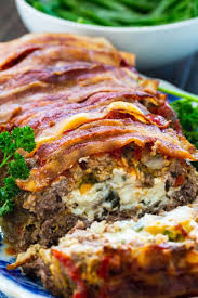 Jalapeno Popper Stuffed Meatloaf Spicy Southern Kitchen Recipe In 2020 Meatloaf Smoked Meatloaf Bacon Wrapped Meatloaf