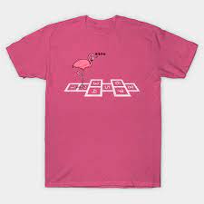 Discover 6 flamingo merch designs on dribbble. Hopping Flamingo Flamingo T Shirt Teepublic Uk
