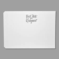It doesn't matter what industry you're in or level you're at in your career—to get noticed by potential employers, your professional cover letter needs to knock their socks off. Amazon Com All State Legal Will Cover Letter Size 9 X 12 1 5 Engraved With Last Will And Testament Of 25 Cotton Natural Laid Linen 36 Lb 50 Per Package Office Products