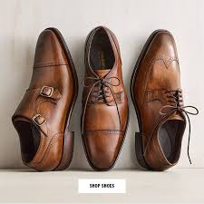 Johnston And Murphy Handcrafted In Italy Cormac Double Buckle Monk Strap Cap Toe Wingtip Brown Shoes Men Dress Shoes Men Formal Shoes For Men