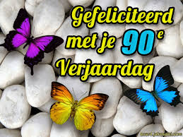 Jakosawi E Cards 90 Jaar Vlinders