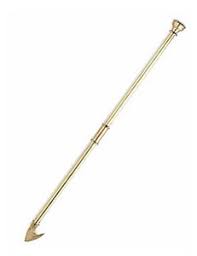 A blow poke is a fireplace tool, not dissimilar from your standard metal fire iron. Collapsible Brass Blow Poke