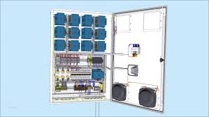 A panel might be mounted on the outside of the house, either separate from or combined with the electric meter, or on. 3d Panel All The Power Of 3d For Electrical Panel Design