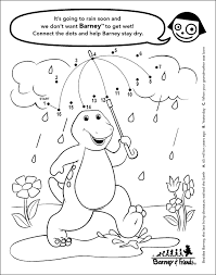 Pbs Kids Fun Pages Barney Christmas Coloring Pages Cartoon Coloring Pages Coloring Pages