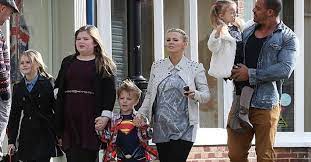 Matching coats for kerry and dj! Kerry Katona Says She Only Had Kids To Get Magazine Deals