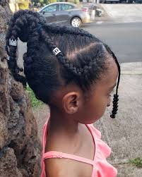 The average ponytail with a little twist is ideal for formal and informal occasions. 25 Of The Cutest Ponytail Hairstyles For Little Black Girls