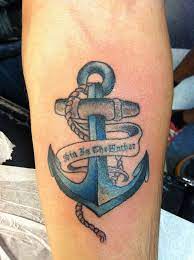 The meaning of anchor tattoo is a success, stability, hope. Rose And Anchor Tattoo Meaning Crazypurplemama